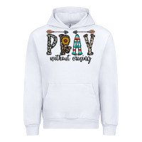 White pray whithout crasing Urban Hoodie - CowhideDigitalArt