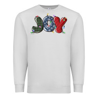 Dove Grey joy christmas lights Premium Sweatshirt - MaliasSmallBusiness