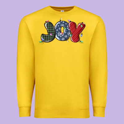 Premium Sweatshirt joy christmas lights