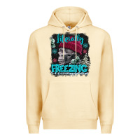 Pina Colada literally freezing skull Premium Hoodie - FaDigitalArtStudio