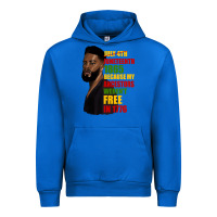 Cobalt juneteenth 1885 because my ancestors weren't free in 1776 black man Urban Hoodie - HRA Design Shop