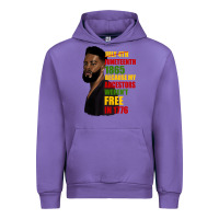 Tulip juneteenth 1885 because my ancestors weren't free in 1776 black man Urban Hoodie - HRA Design Shop