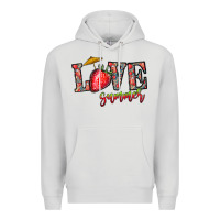 Dove Grey love summer Premium Hoodie - CowhideDigitalArt