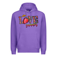 Purple love summer Premium Hoodie - CowhideDigitalArt