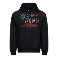 Black small town autism Urban Hoodie - CowhideDigitalArt