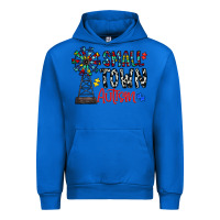 Cobalt small town autism Urban Hoodie - CowhideDigitalArt