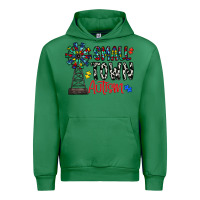 Emerald small town autism Urban Hoodie - CowhideDigitalArt