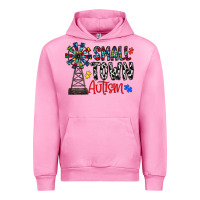 Fuchsia Pink small town autism Urban Hoodie - CowhideDigitalArt