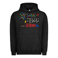 Pigment Black small town autism Urban Hoodie - CowhideDigitalArt