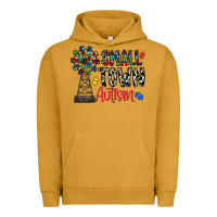 Pigment Peanut Butter small town autism Urban Hoodie - CowhideDigitalArt