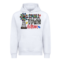 White small town autism Urban Hoodie - CowhideDigitalArt