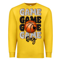 Lemon game day basketball bal Premium Sweatshirt - MaliasSmallBusiness
