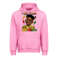 Fuchsia Pink little mister juneteenth Urban Hoodie - HRA Design Shop