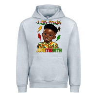 Heather Grey little mister juneteenth Urban Hoodie - HRA Design Shop