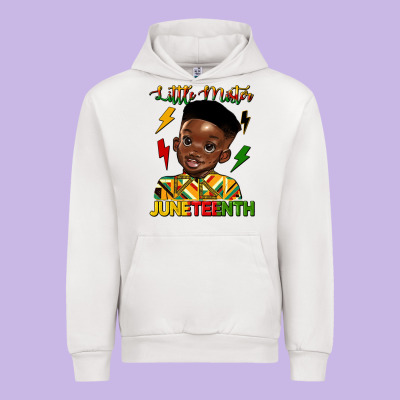 Little Mister Juneteenth Urban Hoodie Designed By Hra Design Shop