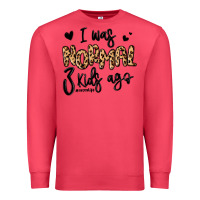 Cardinal i was normal three kids ago momlife Premium Sweatshirt - MaliasSmallBusiness