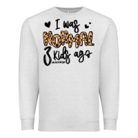 Oatmeal Heather i was normal three kids ago momlife Premium Sweatshirt - MaliasSmallBusiness
