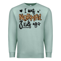 Seafoam i was normal three kids ago momlife Premium Sweatshirt - MaliasSmallBusiness