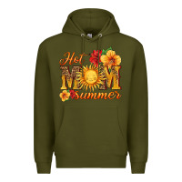 Army Green hot mom summer Premium Hoodie - HRA Design Shop