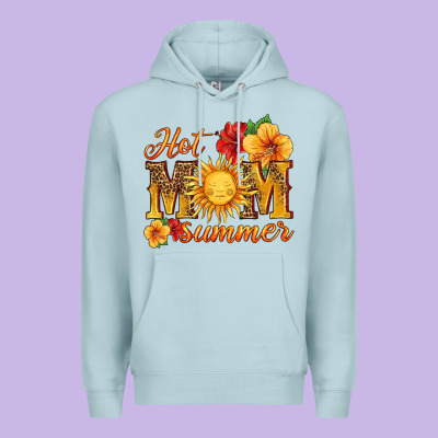 Hot Mom Summer Premium Hoodie Designed By Hra Design Shop