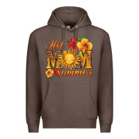 Coffee hot mom summer Premium Hoodie - HRA Design Shop