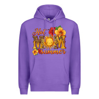 Purple hot mom summer Premium Hoodie - HRA Design Shop