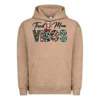 Pigment Burro tired mom vibes Urban Hoodie - CowhideDigitalArt