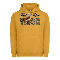 Pigment Peanut Butter tired mom vibes Urban Hoodie - CowhideDigitalArt
