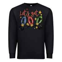 Black let's get lit Premium Sweatshirt - MaliasSmallBusiness