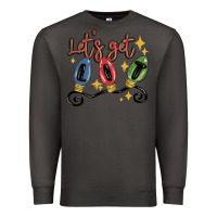 Smoke let's get lit Premium Sweatshirt - MaliasSmallBusiness