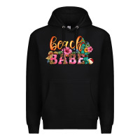 Black beach babe Premium Hoodie - HRA Design Shop