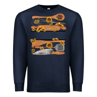 Navy custom name kitchen tools Premium Sweatshirt - MaliasSmallBusiness