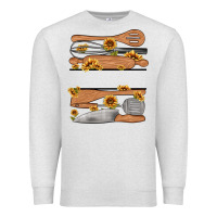 Oatmeal Heather custom name kitchen tools Premium Sweatshirt - MaliasSmallBusiness