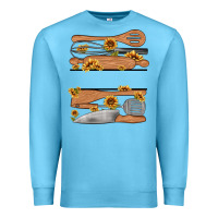 Ocean Blue custom name kitchen tools Premium Sweatshirt - MaliasSmallBusiness