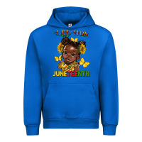 Cobalt little miss juneteenth Urban Hoodie - HRA Design Shop