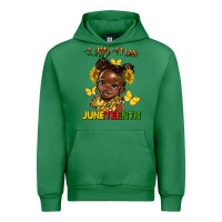 Emerald little miss juneteenth Urban Hoodie - HRA Design Shop