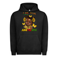 Pigment Black little miss juneteenth Urban Hoodie - HRA Design Shop