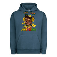 Pigment Midnight Navy little miss juneteenth Urban Hoodie - HRA Design Shop
