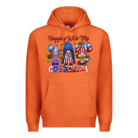 Carrot hangin with my gnomerica Premium Hoodie - RacoonDesign