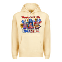 Pina Colada hangin with my gnomerica Premium Hoodie - RacoonDesign