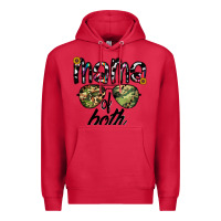 Cardinal mama of both Premium Hoodie - CowhideDigitalArt
