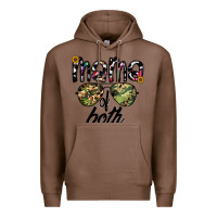 Chestnut mama of both Premium Hoodie - CowhideDigitalArt