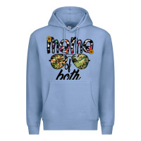 Colony Blue mama of both Premium Hoodie - CowhideDigitalArt