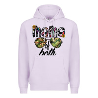 Lilac mama of both Premium Hoodie - CowhideDigitalArt
