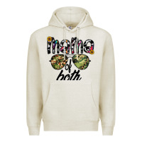 Oatmeal Heather mama of both Premium Hoodie - CowhideDigitalArt