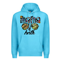 Ocean Blue mama of both Premium Hoodie - CowhideDigitalArt