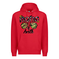 Red mama of both Premium Hoodie - CowhideDigitalArt