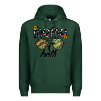 Sports Green mama of both Premium Hoodie - CowhideDigitalArt