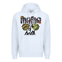 White mama of both Premium Hoodie - CowhideDigitalArt