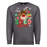 Charcoal Heather sped squad Premium Sweatshirt - MaliasSmallBusiness